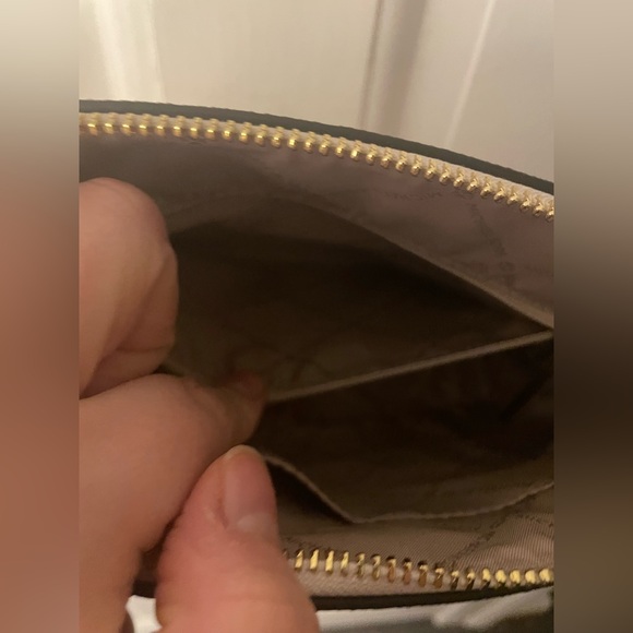 Michael Kors monogram crossbody bag and dust bag